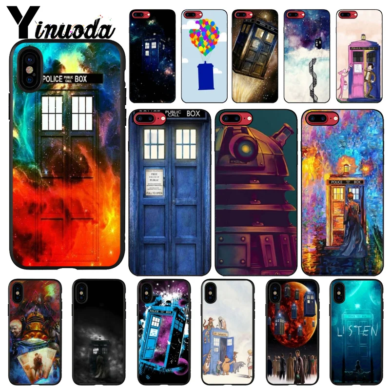 

Yinuoda Box Doctor Who TPU black Phone Case Cover Shell for Apple iPhone X XS MAX 8 7 6 6S Plus 5 5S SE XR Cellphones