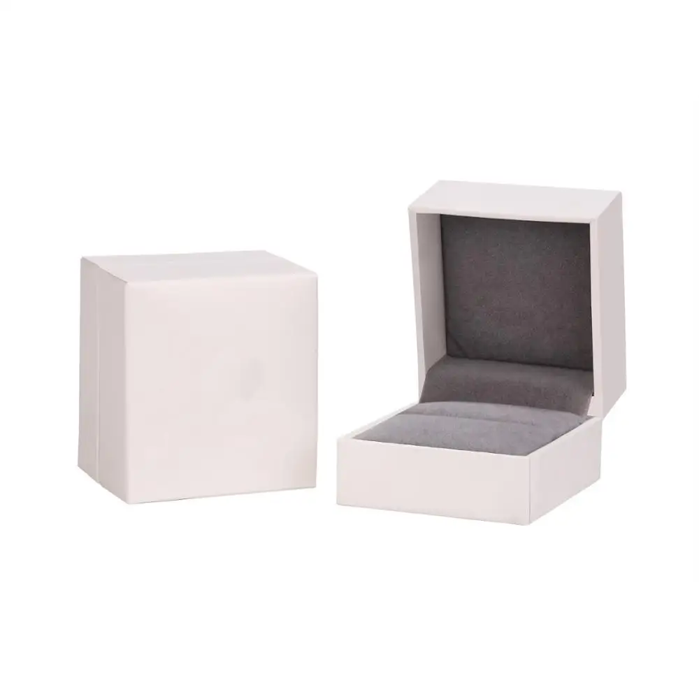 Newshe High Quality Gift Box for Rings Luxury Jewelry Packaging