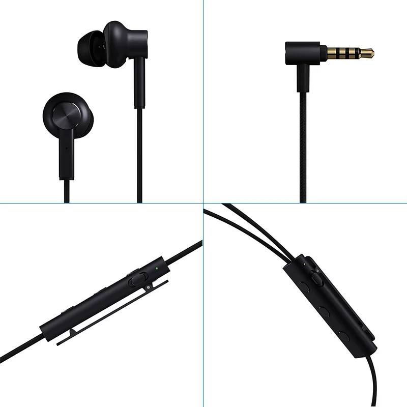 Xiaomi аурикулярная en ла ореха Лос hibrido auriculares con Microfono Кабель де Управление de ANC ruido