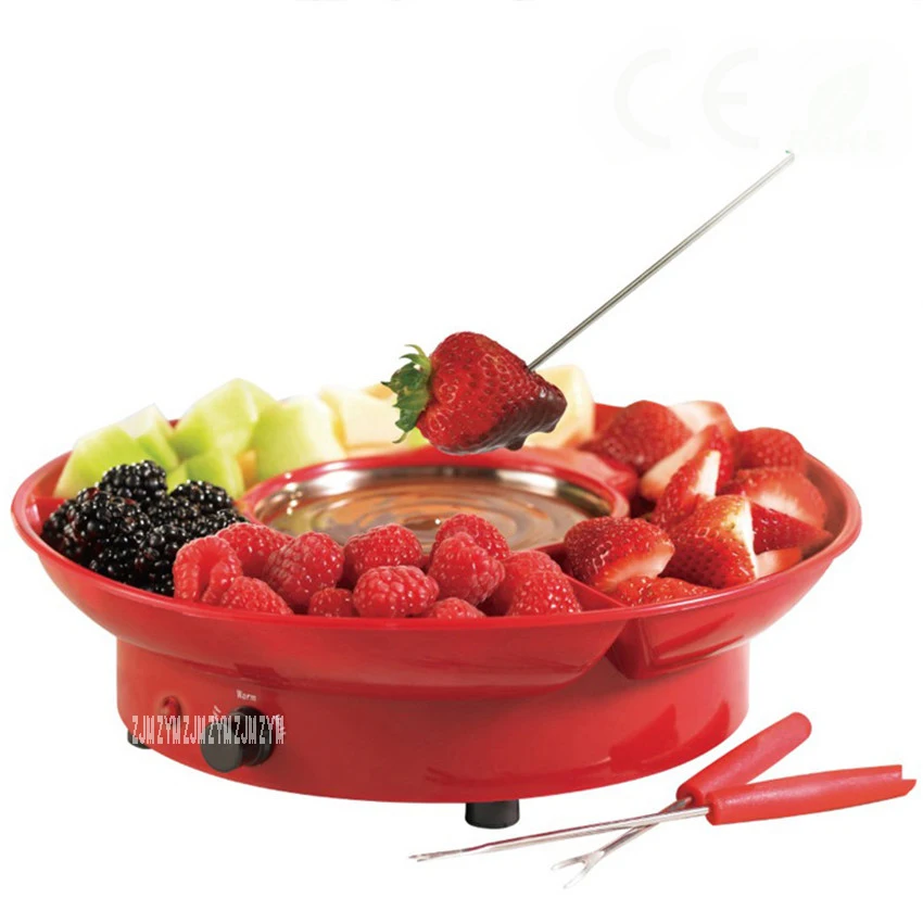 008 commercial Chocolate Electric Melting Pot Cheese Fondue Fountain