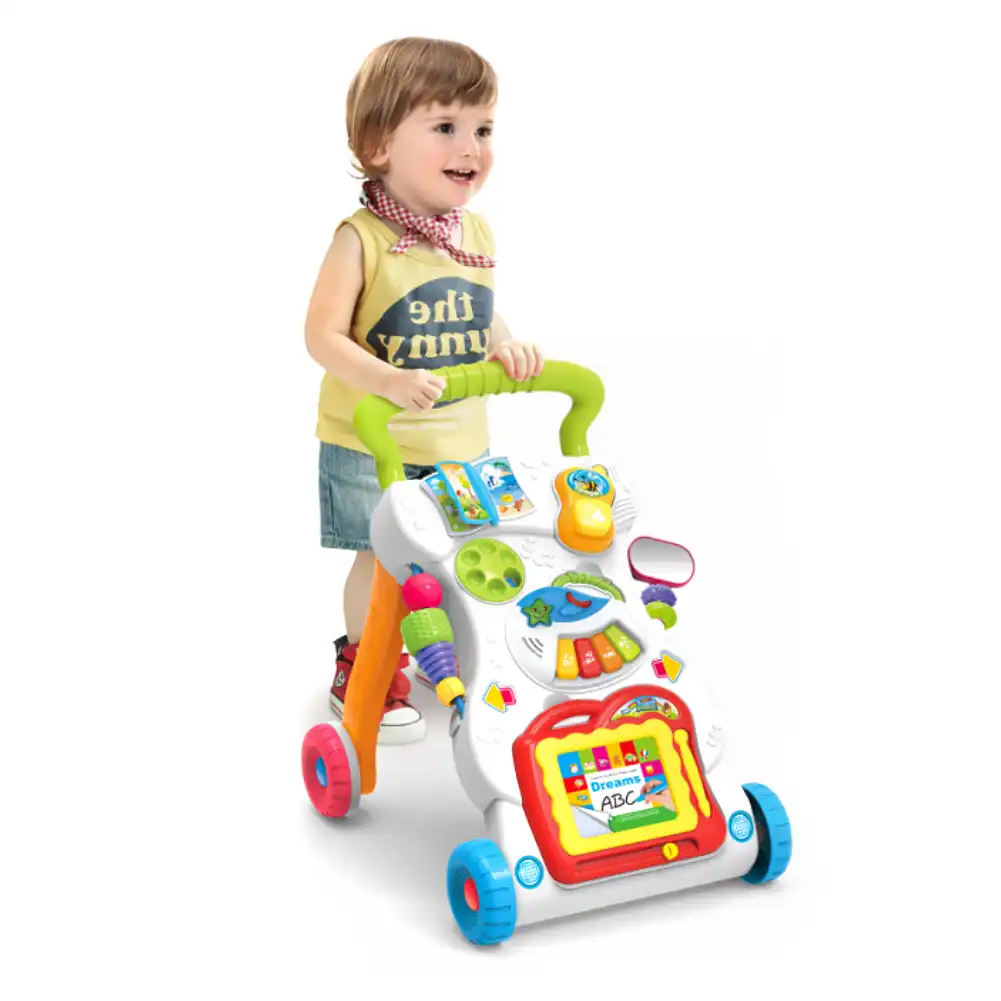 poussette apprendre a marcher