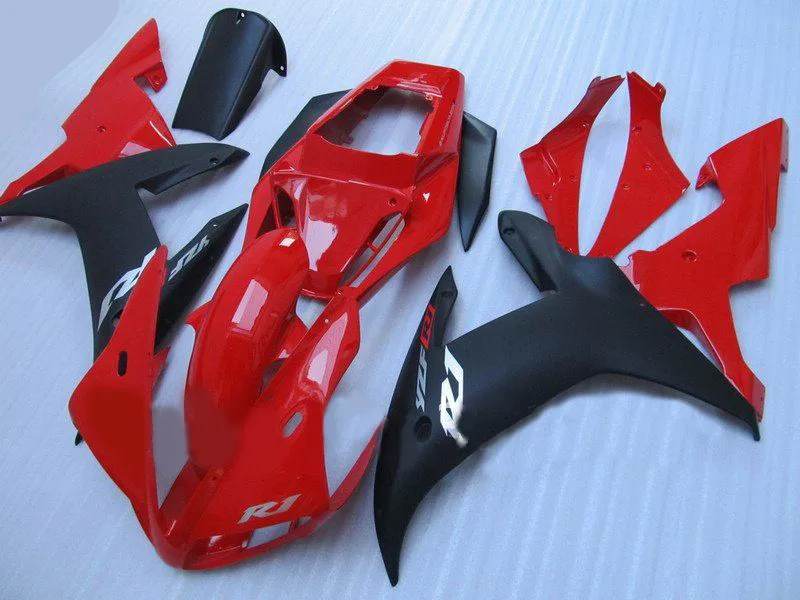 Мотоцикл обтекатель комплект для YAMAHA YZFR1 02 03 YZF R1 YZF1000 2002 2003 ABS Горячий красный