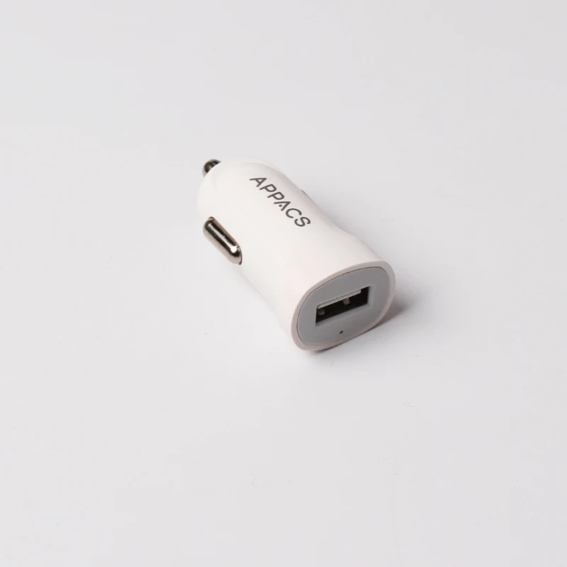 APPACS мини USB Автомобильное зарядное устройство для мобильного телефона планшет gps быстрое зарядное устройство автомобильное зарядное устройство USB Автомобильное зарядное устройство адаптер в автомобиле