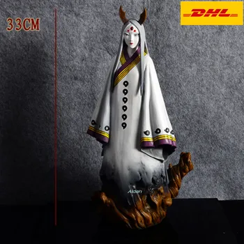 

13" NARUTO Statue Ootutuki Kaguya Bust Frame Of The Goddess Full-Length Portrait Rikudo Sennin Mother GK Action Figure B647