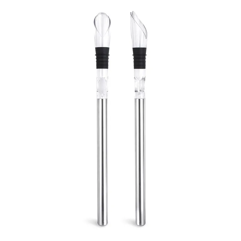 Buy 30pcs Wine Stainless Steel Chiller Chill Stick Ice