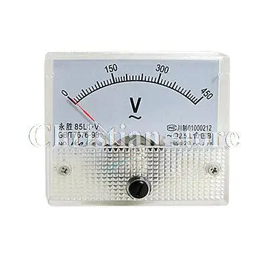 

85L1-V AC 0-450V Аналоговый вольтметр, панельный измеритель напряжения