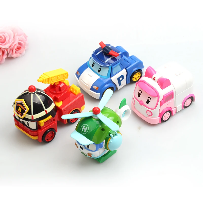 Lowest Price 4Pcs / Set Korean Version Deformation Robot Toys For Children car Deformation Educational Toys Lowest Price 4Pcs / Set Korean Version Deformation Robot Toys For Children car Deformation Educational Toys