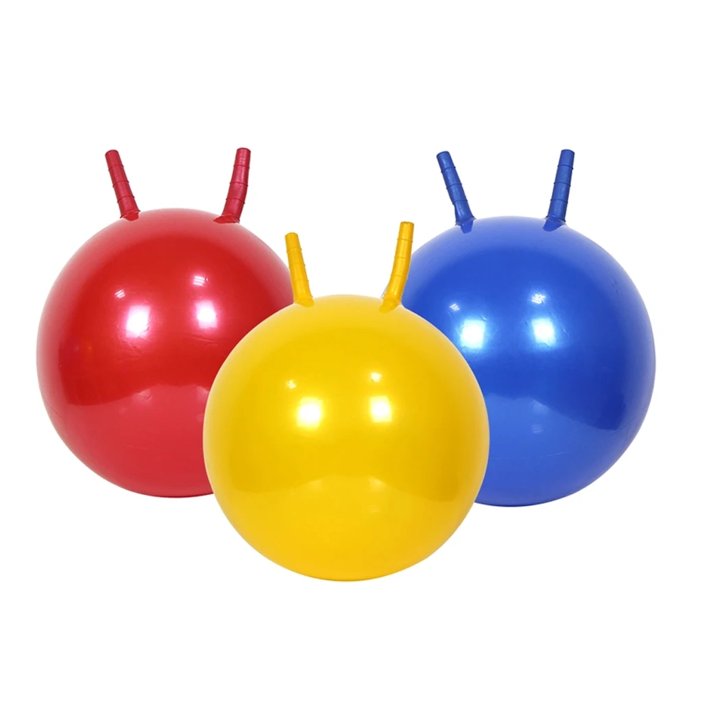 jumping ball with handle