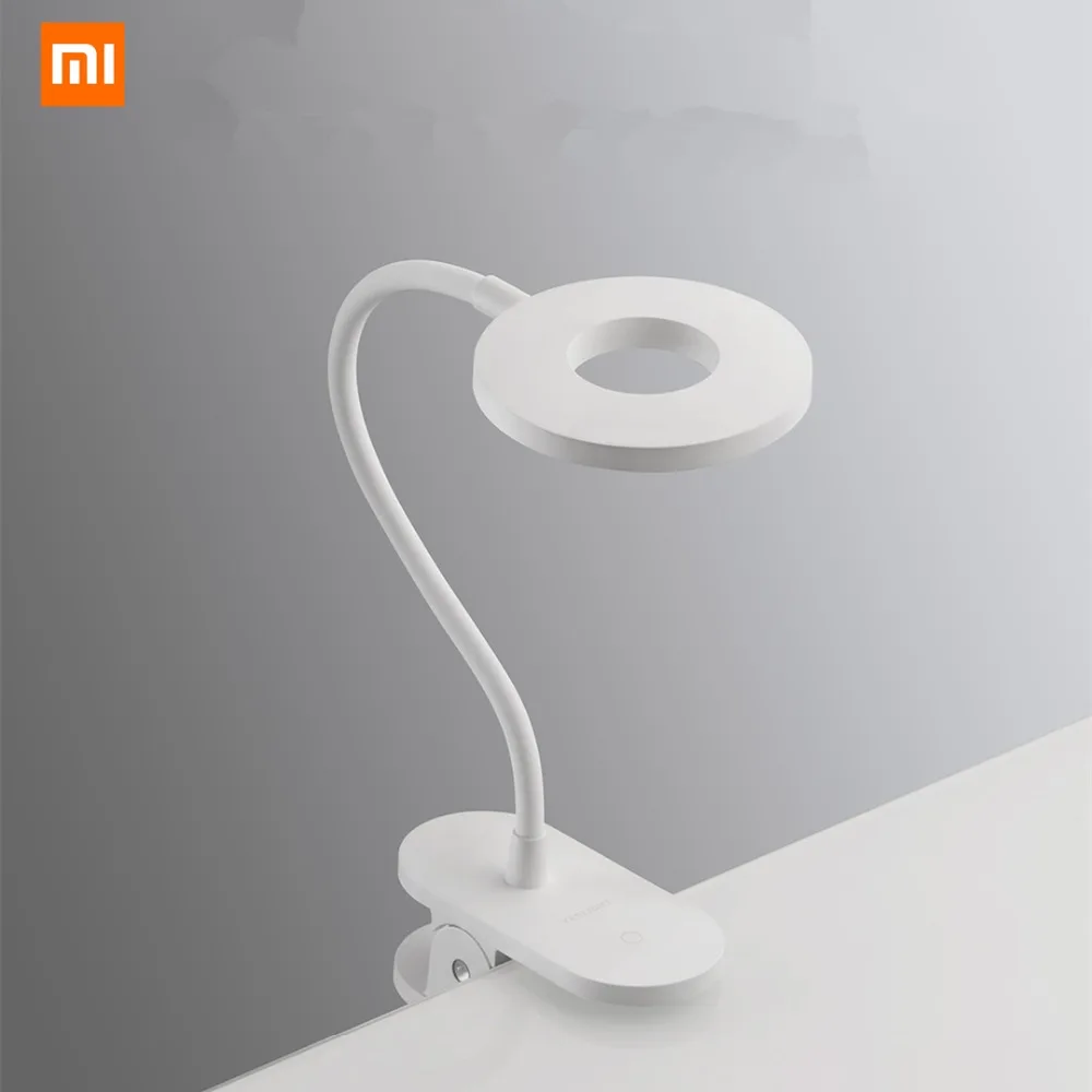 

Xiaomi Yeelight LED Clip-On Lamp Light USB Rechargeable 5W 360 Degrees Adjustable 3rd Gear Dimming Reading Lamp Mini Desk Lamp
