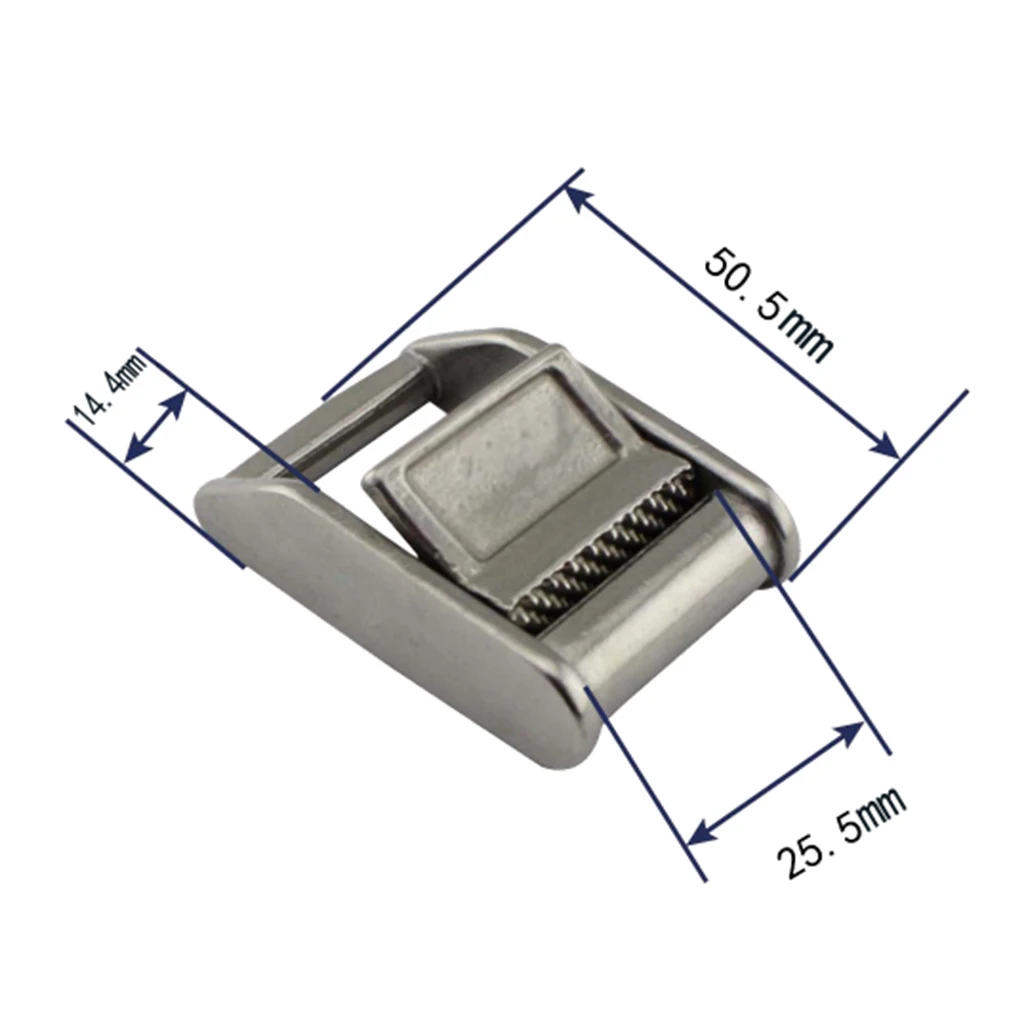 MagiDeal 316 нержавеющая сталь лодка морской кулачок трещотка Пряжка для " галстук вниз ремень лямки груза