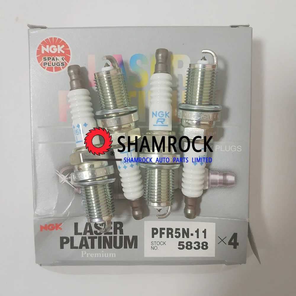 original Laser Dual Platinum Spark Plug NGK PFR5N 11 5838 for HHYUNDAI ...