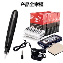 Профессиональный набор для татуировок, машина для татуировки, полуперманентный макияж, карандаш для бровей, ручка для макияжа и игла для татуировки