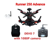 Walkera Runner 250 Advance GPS System RC Racer Quadcopter RTF with DEVO 7 Transmitter OSD 1080P