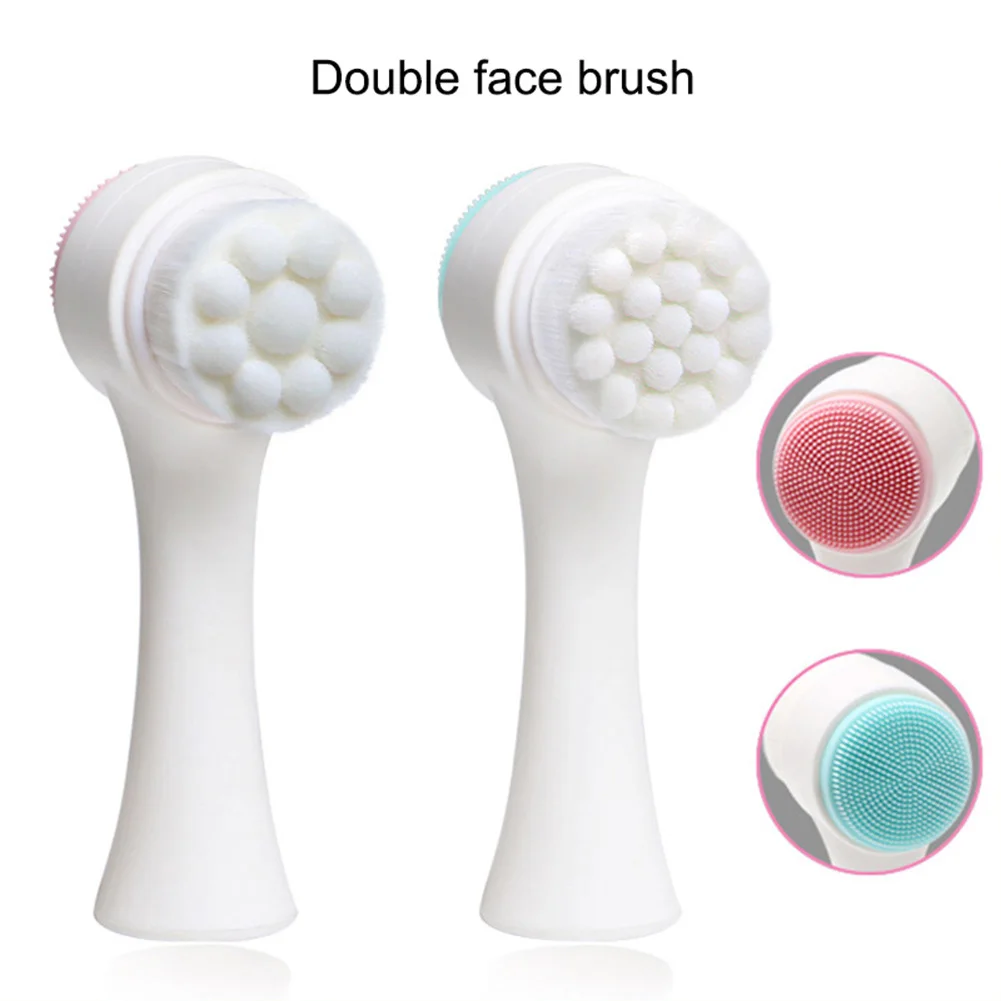 Face Care Washing Brush 3D Wash Brush Face Deep Cleansing Soft Hair