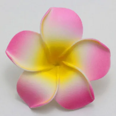 100pcs Lot 4cm Wholesale Plumeria Hawaiian Foam Frangipani Colors Flower For Wedding Party Flower Bouquet Decoration Artificial Dried Flowers Aliexpress