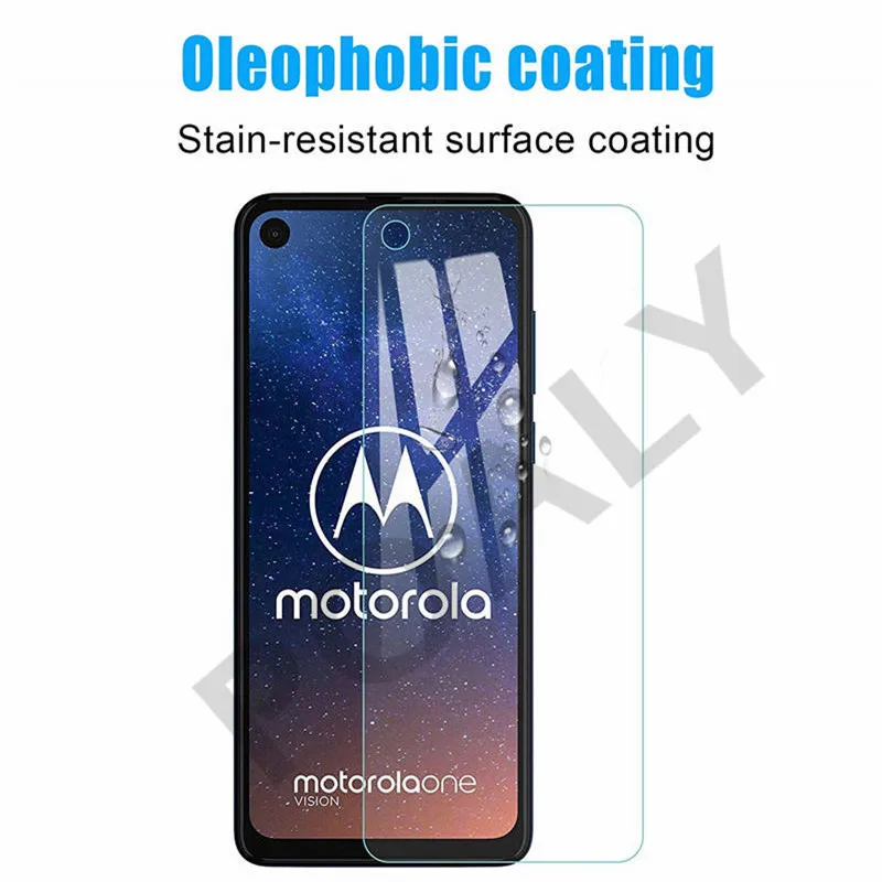 

Screen Protector For Motorola One Vision Tempered Glass Motorola Moto One Vision OneVision Glass Protective Film 6.3 inch