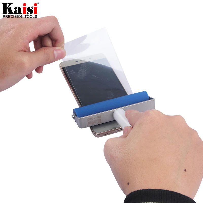 Kaisi 10 см 4 &quot силиконовый роликовый инструмент для мобильного телефона защита
