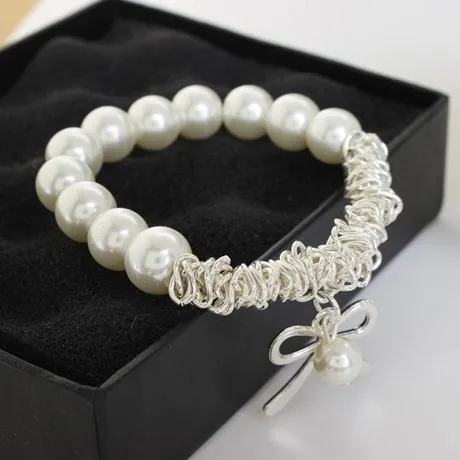 Bracelet Fashion wild bow pearl bracelet | Украшения и аксессуары