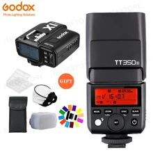 Godox TT350S ttl tt350 Мини flash 2,4g беспроводной 1/8000 s hss speedlite TT350S+ X1TS триггера для sony A77II A7RII A7R a6000 a650