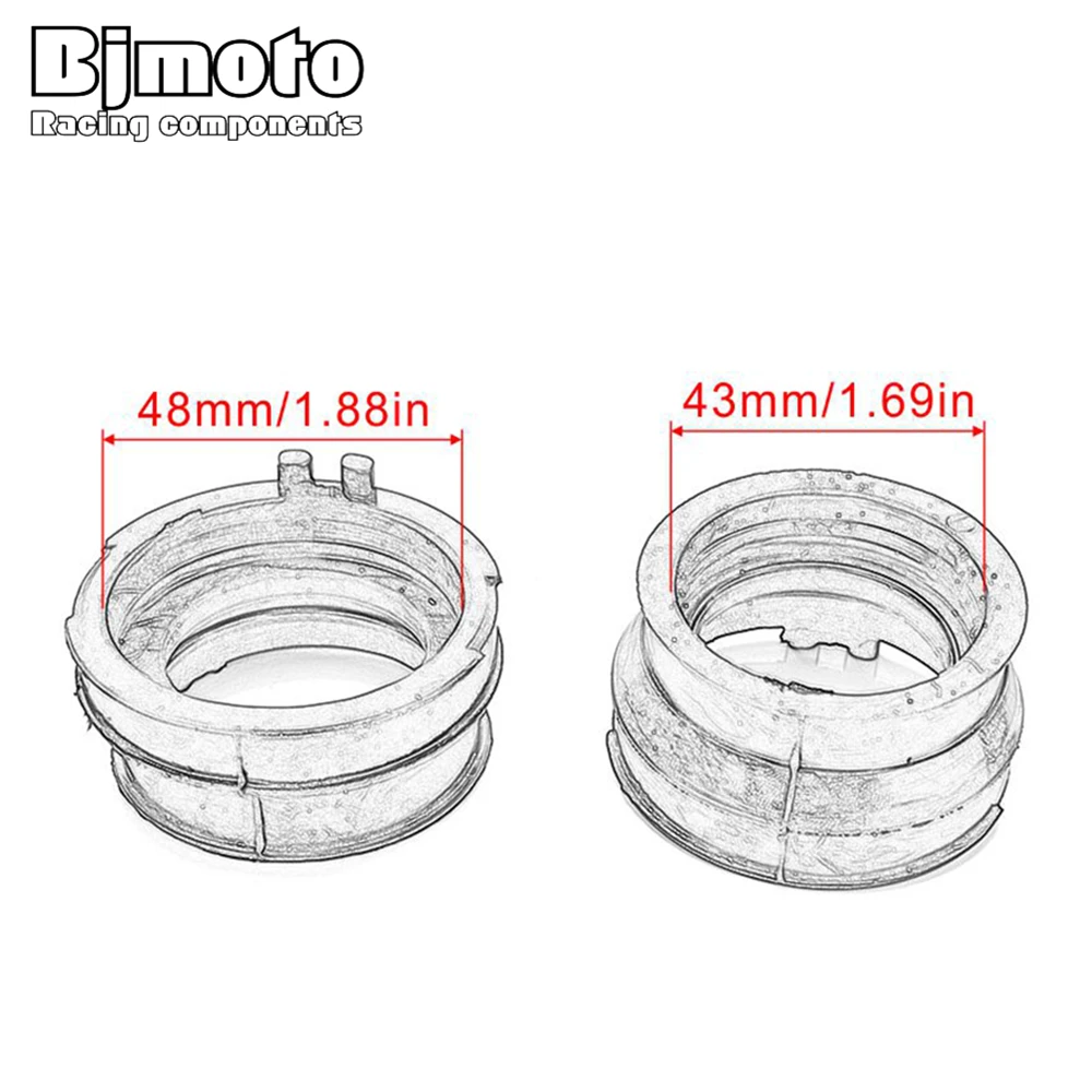 BJMOTO для Honda CBR600RR 2003-2006 мотоцикл карбюратор адаптер впускной трубы резиновый коврик 16211-MEE-000