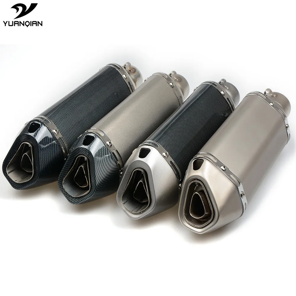 

36-51MM Motorcycle Exhaust Pipe Motocros Modified Exhaust Muffler Pipe For Honda Hornet 600 900 CBR250R CB600 CB750 CB1000R CBR
