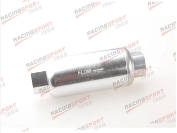 

AN -10 AN10 Silver Anodised Billet Magnetic High Flow Fuel Filter 100 Micron