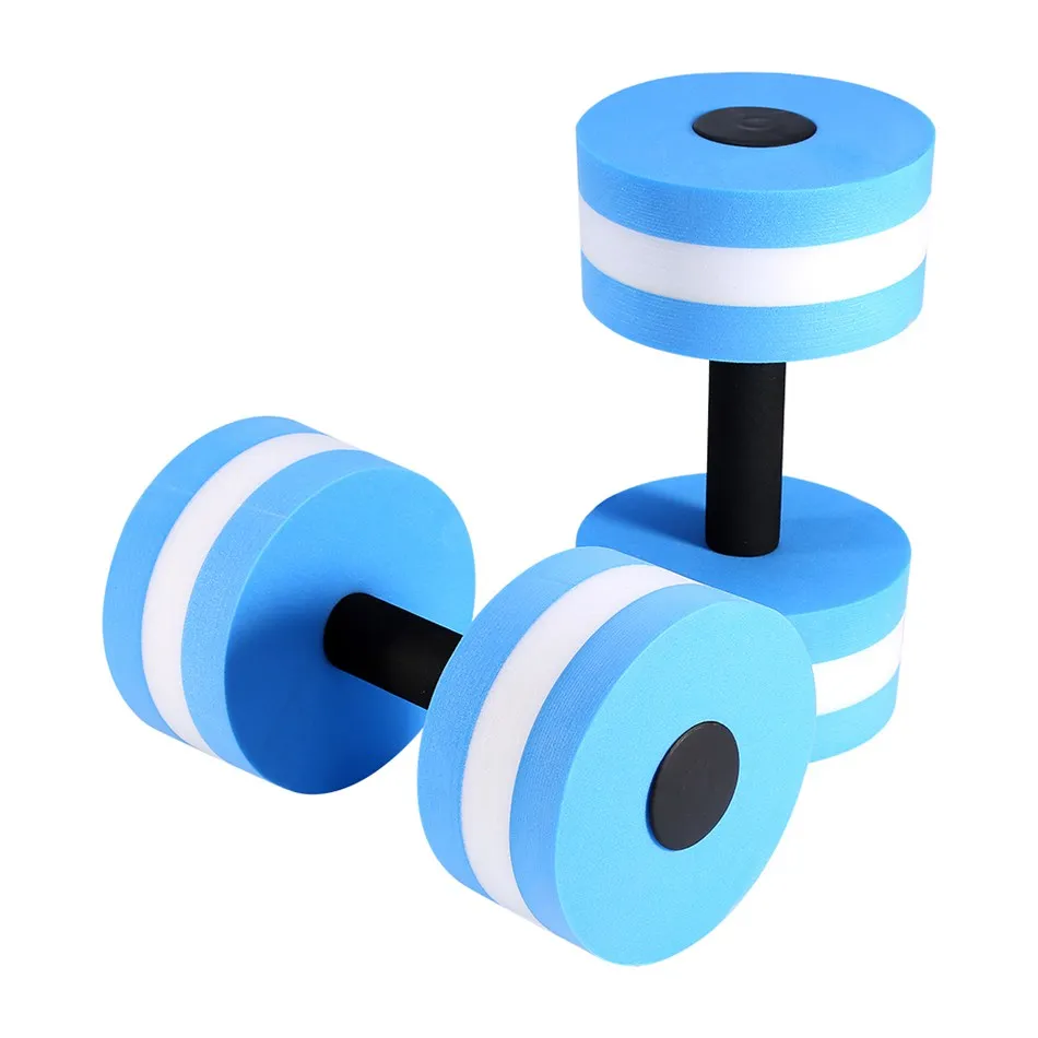 1 Pair Water Aerobics Dumbbell Medium Aquatic Barbell Aqua Fitness Pool