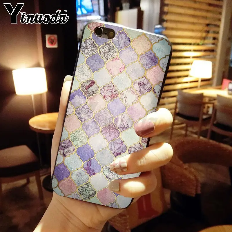 colorful pattern Mixed Mono Prints  Marble 