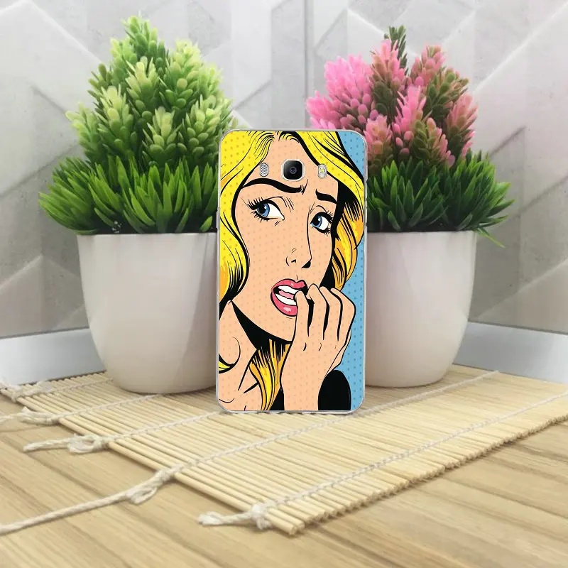 Cry Control Halsey Pop Art чехол для Samsung Galaxy A3 A5 A7 J2 J3 J4 J5 J6 J7 J8 2016 2017 2018 мягкий TPU силиконовый