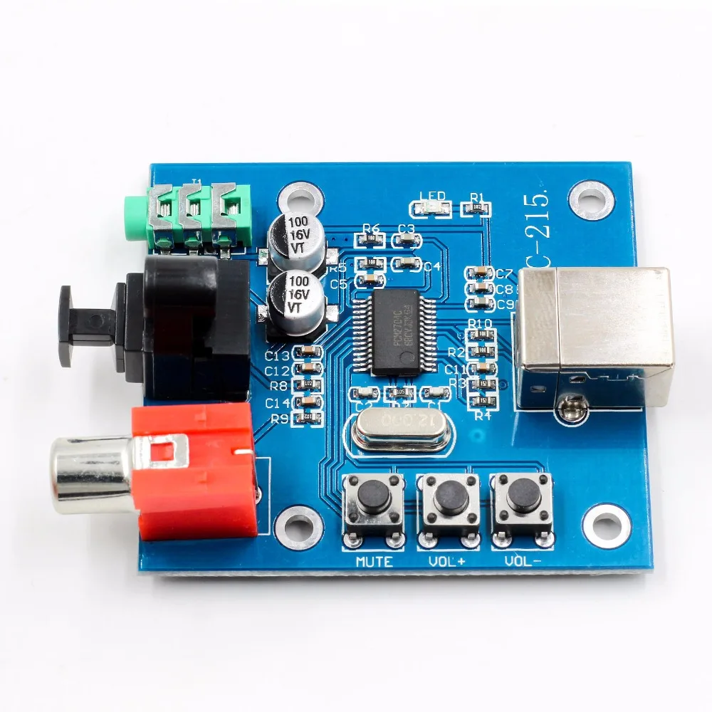 PCM2704 USB DAC USB мощность волоконно-оптический коаксиальный аналоговый выход для Raspberry Pi Малина RaspBMC Windows 7 не нужен привод