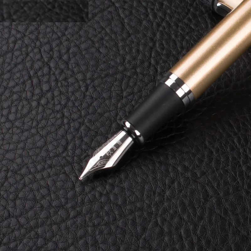 JINHAO X750 медь 18KGP 0 7 мм перо с широким основанием авторучка роскошный офисный