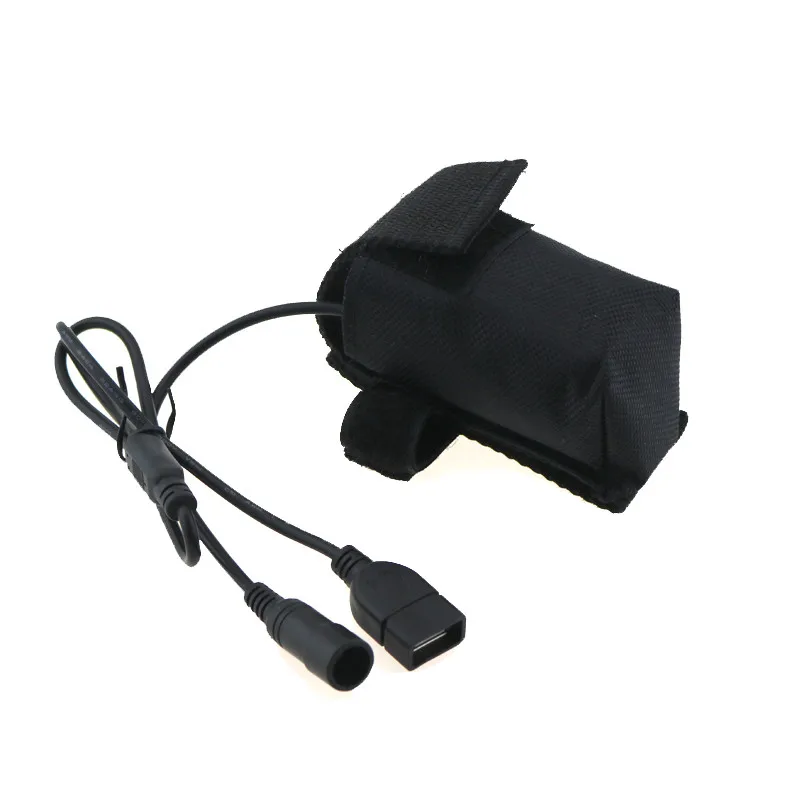 8.4V 4x18650 USB +DC battery pack  (2)