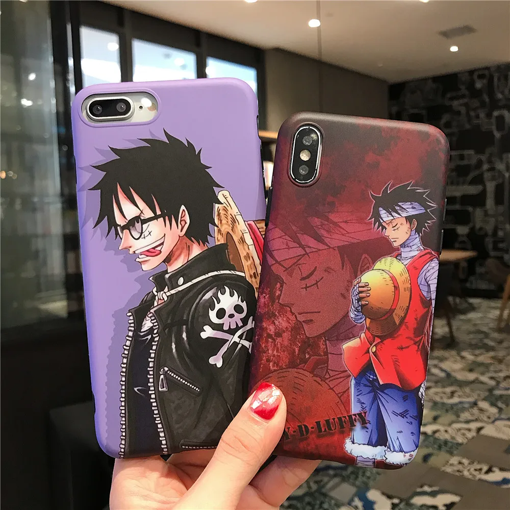 One Piece funda Case for iphone 11 Pro Max Japan Anime Luffy Zoro Naruto TPU back cover for iPhone XR XS Max 8 7 6 6S Plus Coque