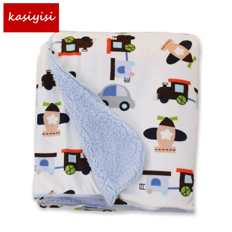 Дизайн детское одеяло 76*100 см детей теплое Флисовое одеяло на кровать мягкий плед Пледы Одеяло