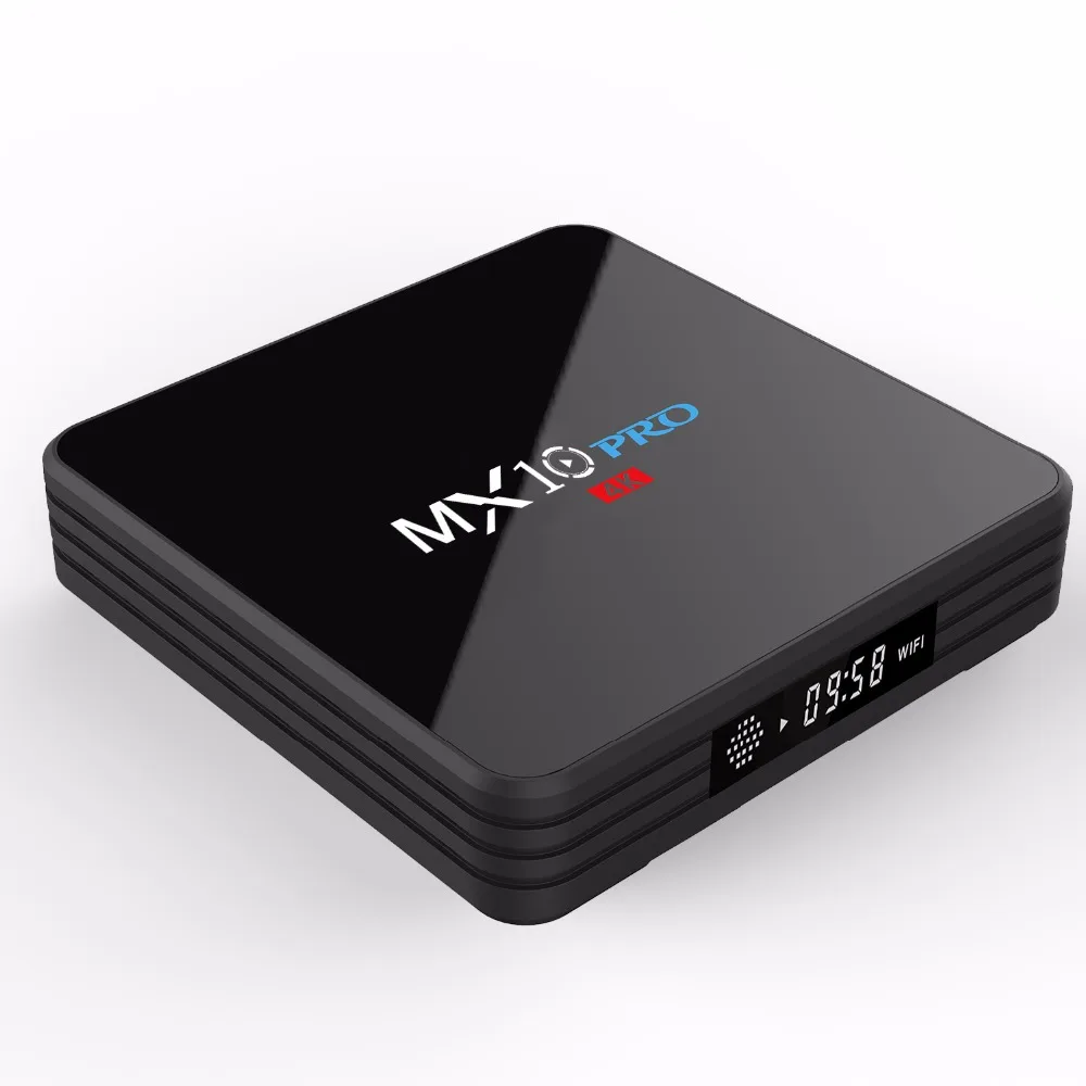 ТВ приставка MX10 PRO 4 Гб 32 ГБ Android 8 1 RK3328 4K Miracast Airplay 2 4G/Φ двойной Wi Fi HD медиаплеер