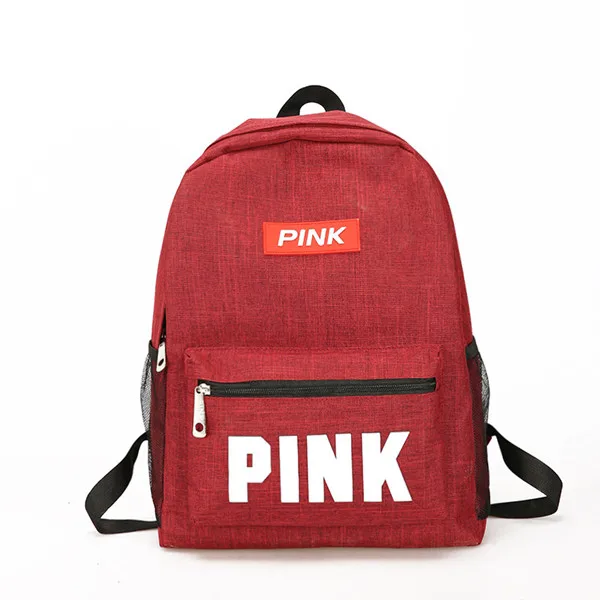 Женский рюкзак для отдыха, корейский женский рюкзак, повседневные дорожные сумки для школы, для девочек-подростков, Классический рюкзак - Цвет: red a