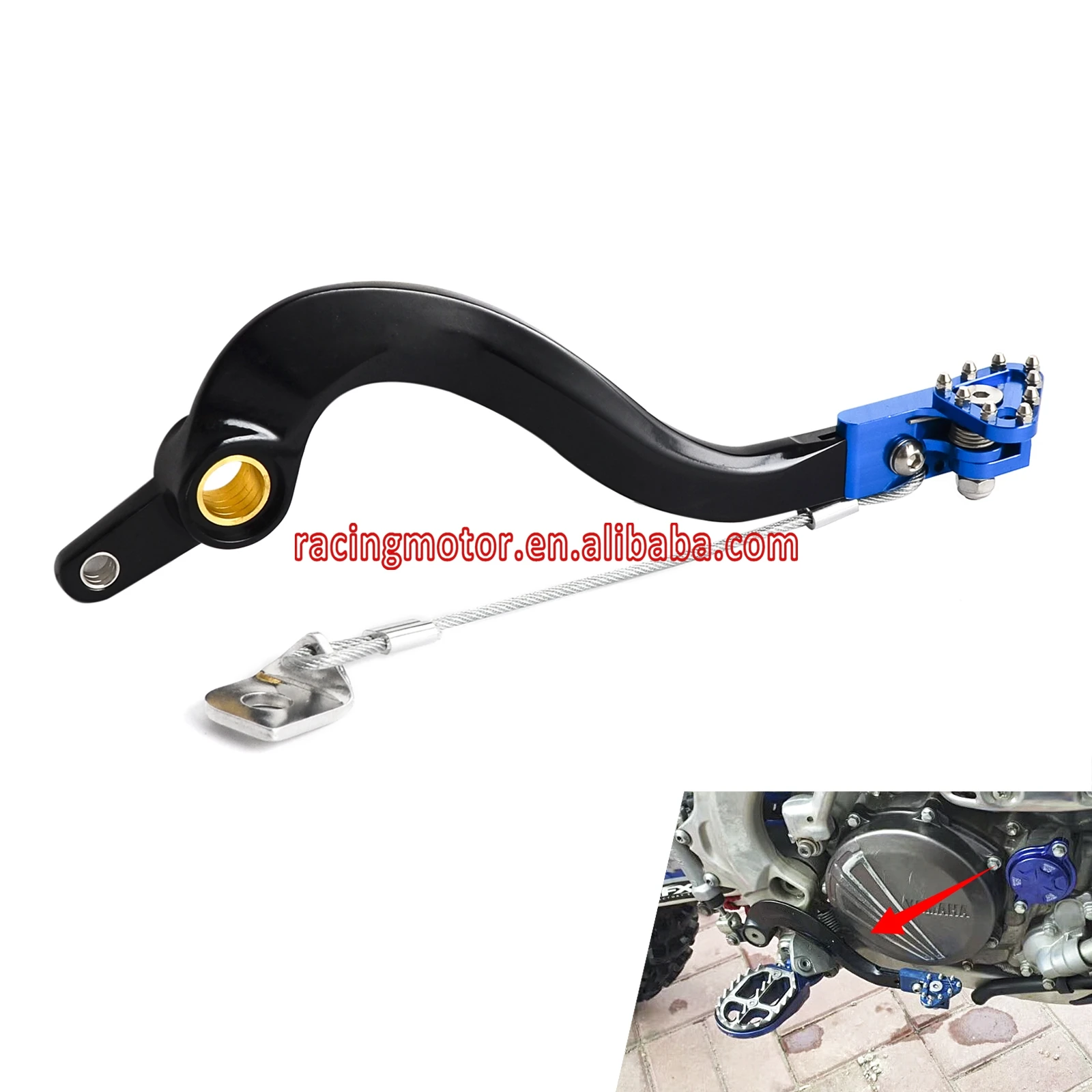 

Forged CNC Rear Brake Pedal Lever For Yamaha YZ450F YZ 450 F 2010-2016 WR450F 2012-2015 WR 450 F NEW