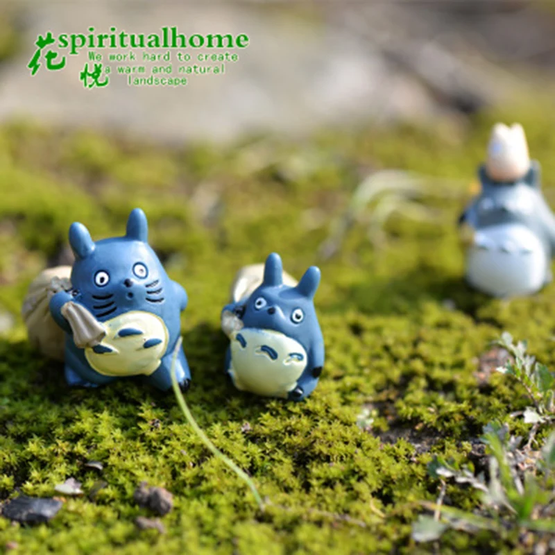 ZOCDOU 1 шт. тонари No Totoro Travel Man японская аниме модель Маленькая Статуэтка ремесло