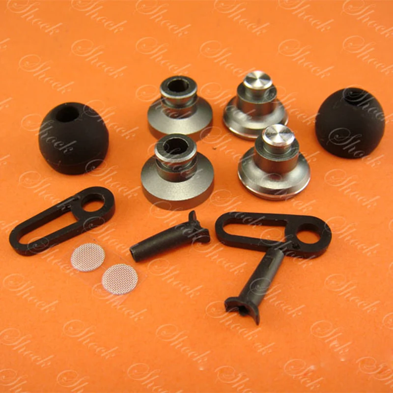 2 pair 10mm metal bass headphone shell for diy earphone headset