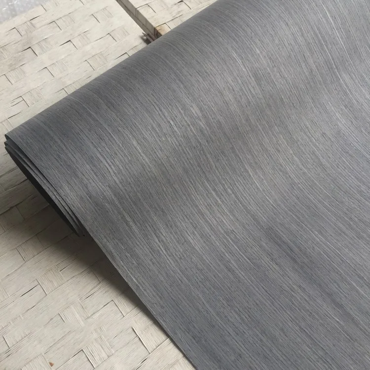 

Artificial Veneer Technical Veneer Sliced Wood Engineering Veneer E.V. Silver Oak 60x250cm Backing with Tissue 0.2mm thick Q/C