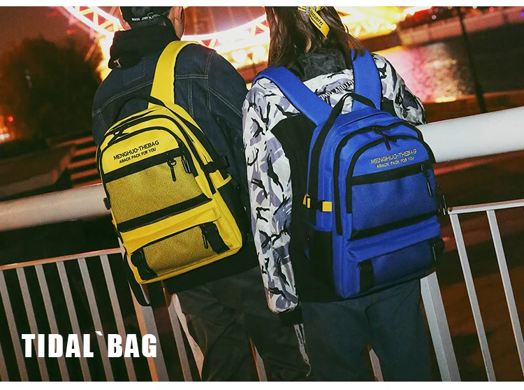 2018 New Menghuo Quality Waterproof Nylon Backpack Female Unisex Men's Backpacks for Laptop Women Notebook Bag Backpack Mochilas (17)