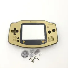 Золотой пластиковый чехол для nintendo Gameboy Advance GBA чехол
