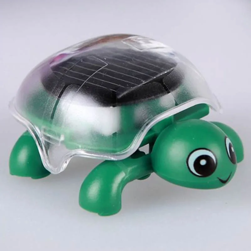 4 цвета мини солнечной энергии Move черепаха милый черепаха прибор, подарок обучающая игрушка для детей Подарки