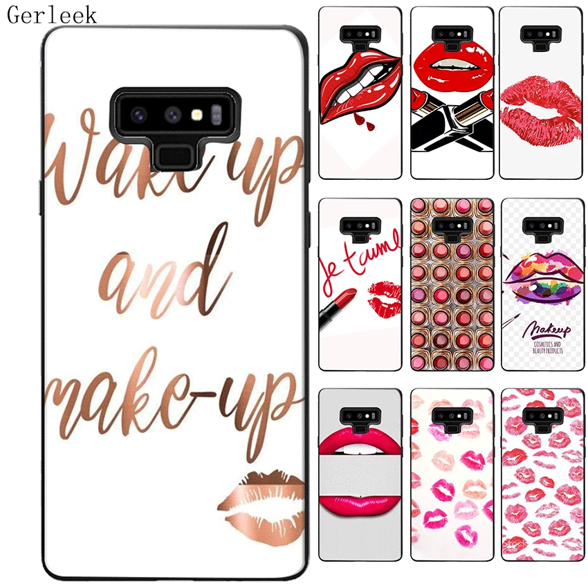 Чехол Desxz Sexy Lips из мягкого ТПУ для samsung Galaxy S6 S7 Edge S8 S9 S10 S10e Plus Note 8 9 M10 M20 M30 | Мобильные