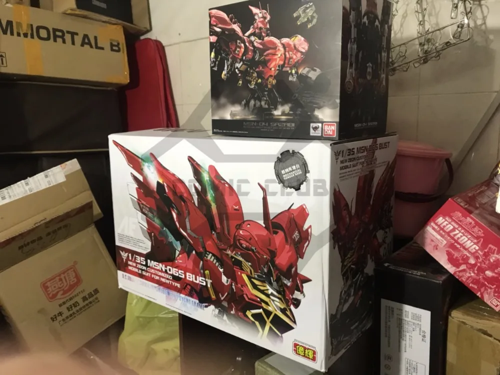 Comic Club 1/35 YIHUI бюст голова SINANJU Gundam Сборная модель содержит светодиодный светильник фигурка игрушка