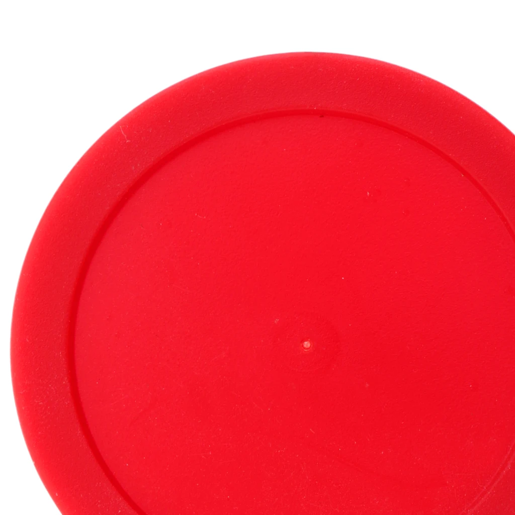 5 Pieces 62mm Durable Plastic Air Hockey Pucks Choice of Colors Entertainment Table Game Standard Air Hockey Pucks Accessories