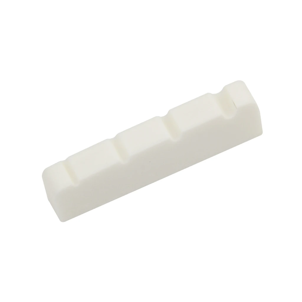 Natural Buffalo Bone Nut Slotted for 4 String Electric Bass Guitar Musical Accessory