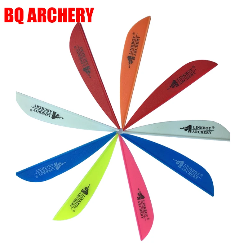 

36pcs Archery Arrow Plastic Vanes 2.8inch for Compound Traditional Bow Carbon Arrows Shaft Hunting Shooting Archery Accessories