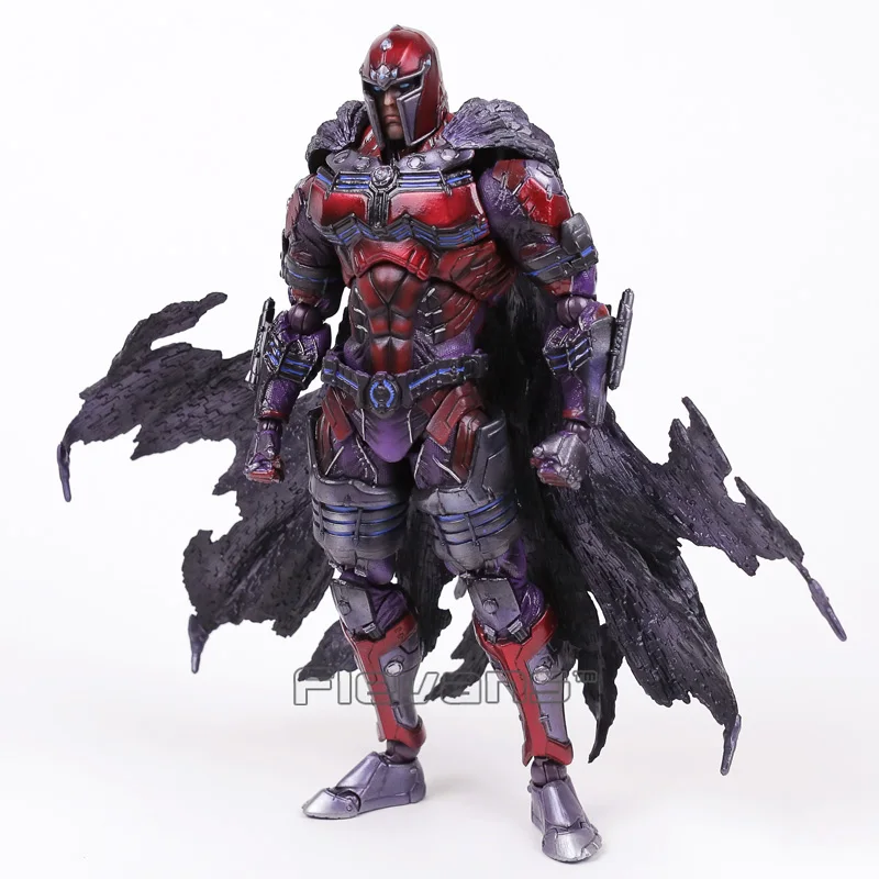 Marvel Universe VARIANT PLAY ARTS KAI X-men Magneto ПВХ фигурка Коллекционная модель игрушки 25 см