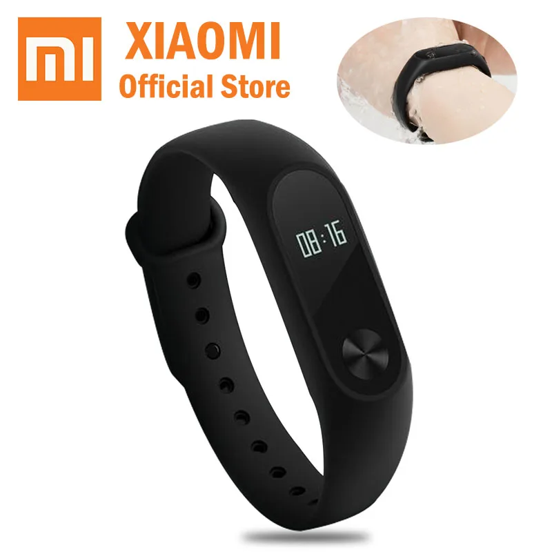 

Xiaomi Mi Band 2 Miband 2 Fitness Tracker Heart Rate Monitor OLED Display Touchpad Bluetooth 4.0 original MiBand 2